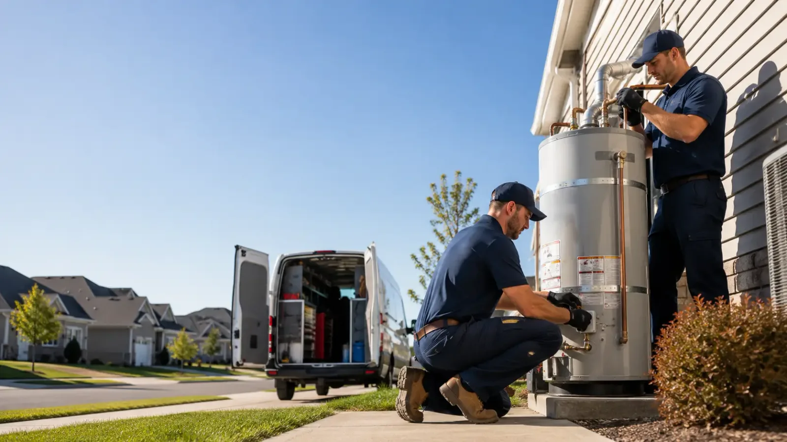 Water Heater Installation in Buchanan, ND